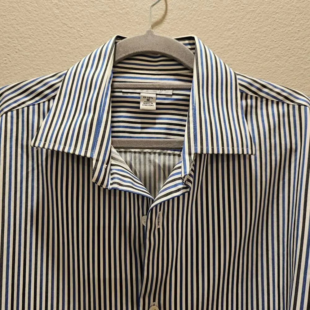 NWOT Republic Men's Striped Button Down Shirt Size M - 15
